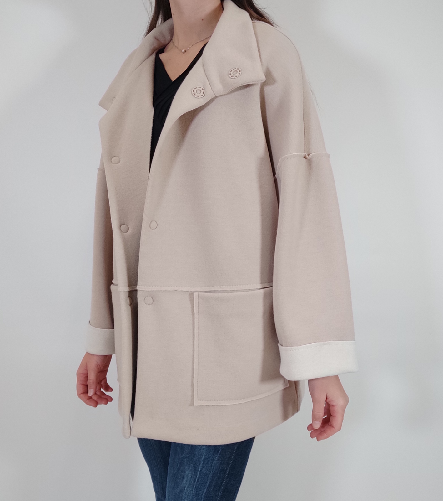 WOMEN'S COAT I23509/EU Tellini S.r.l. Wholesale Clothing